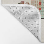 milwaukee wisconsin skyline Bath Mat Gallery Image 2