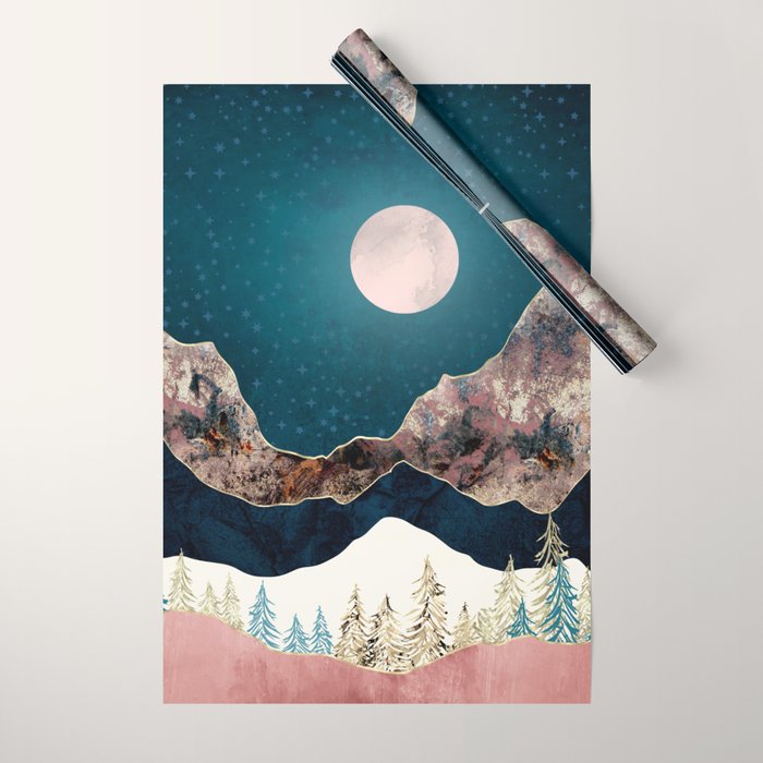 Pine Vista Wrapping Paper Gallery Image 1