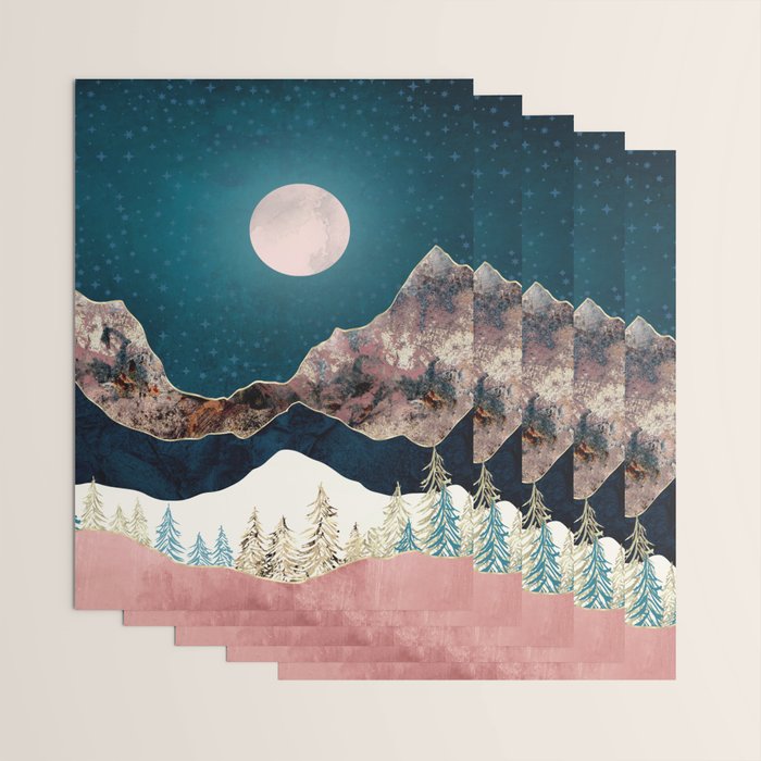 Pine Vista Wrapping Paper Gallery Image 3