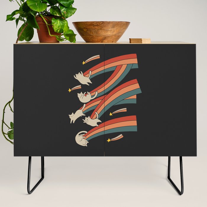 Cat Landscape 164: The Shooting Stars Credenza Gallery Image 2