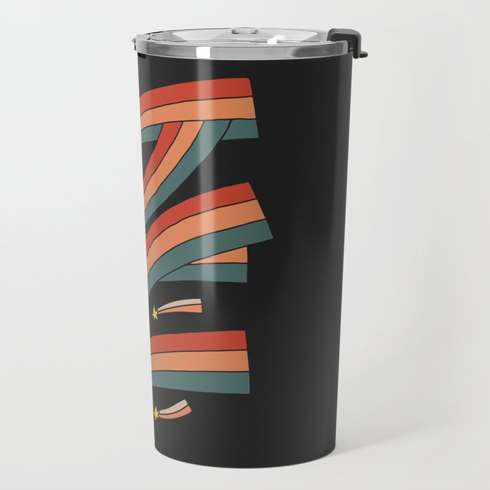 Cat Landscape 164: The Shooting Stars Travel Mug Gallery Image 2