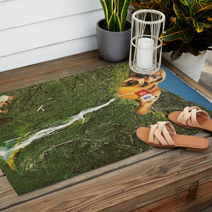 Milky Falls Outdoor Rug Gallery Image 2
