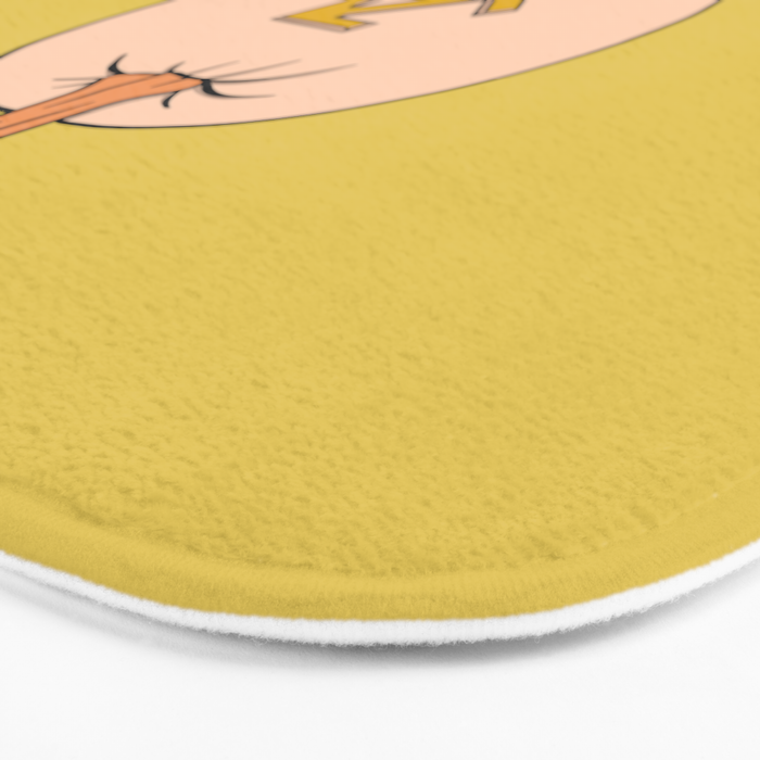 Sagittarius Pumpkin Bath Mat Gallery Image 3