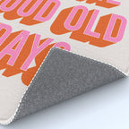 These Are The Good Old Days (Pink Orange) Rug Gallery Image 4