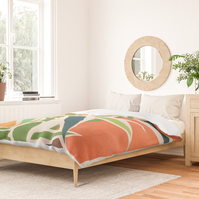Colorful Branching Out 02 Duvet Cover Gallery Image 2