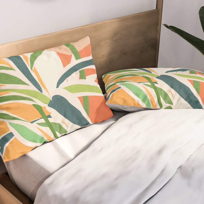 Colorful Branching Out 02 Pillow Sham Gallery Image 2