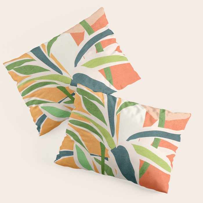 Colorful Branching Out 02 Pillow Sham Gallery Image 1