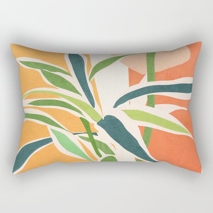 Colorful Branching Out 02 Rectangular Pillow Gallery Image 2