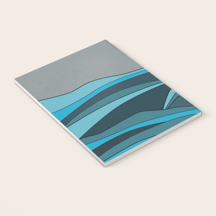 The ocean, waves and sun Notebook Gallery Image 3