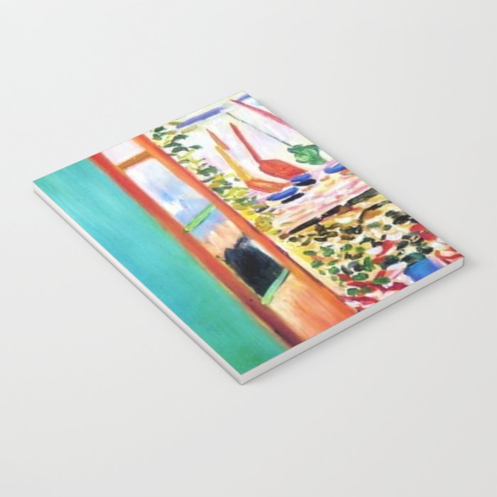 The Open Window Coastal - Floral and Maritime Collioure oil painting by Henri Matisse oil paint Notebook Gallery Image 3