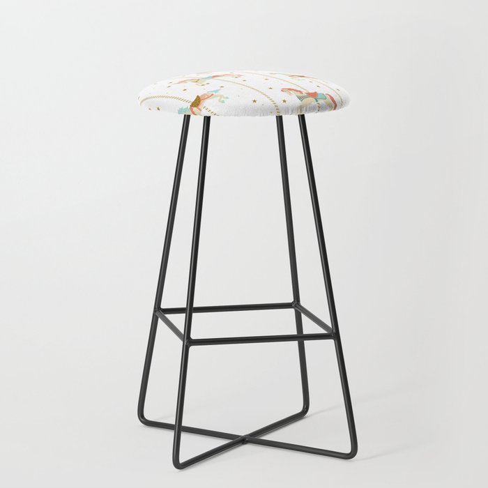 Carousel Horses Stool Gallery Image 1