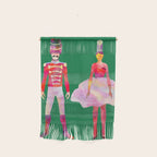 Nutcracker Ballet - Candy Cane Green Wall Hanging Gallery Image 1