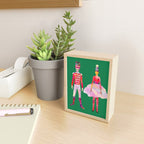 Nutcracker Ballet - Candy Cane Green Mini Art Print Gallery Image 2