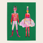Nutcracker Ballet - Candy Cane Green Poster Gallery Image 4