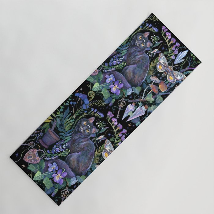 Witch Potion Garden Yoga Mat Gallery Image 1