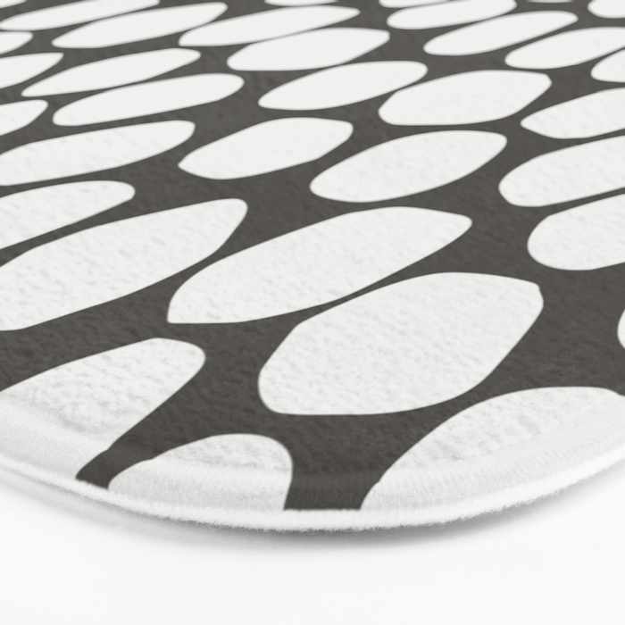 Guinea Fowl Polka Dots Bath Mat Gallery Image 3