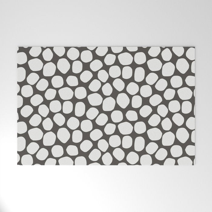 Guinea Fowl Polka Dots Welcome Mat Gallery Image 1