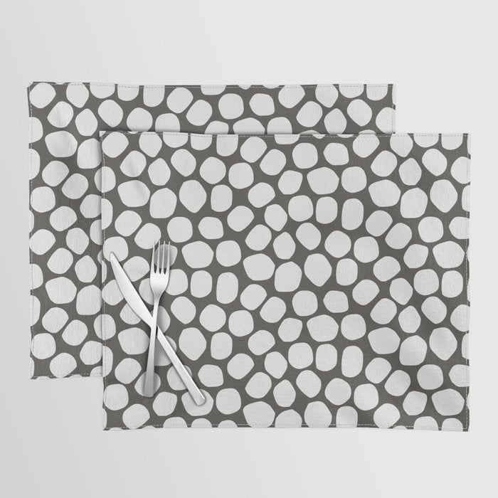 Guinea Fowl Polka Dots Placemat Gallery Image 1