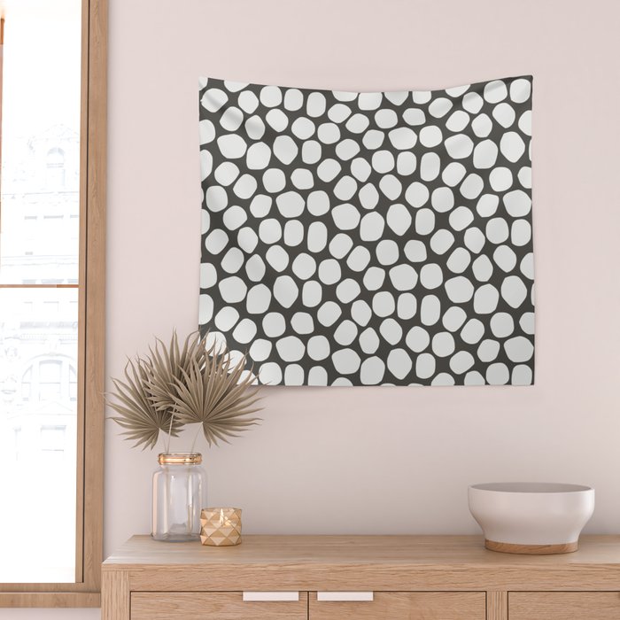 Guinea Fowl Polka Dots Wall Tapestry Gallery Image 2
