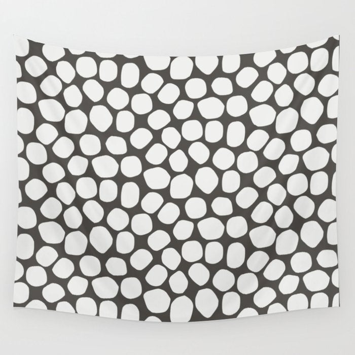 Guinea Fowl Polka Dots Wall Tapestry Gallery Image 1
