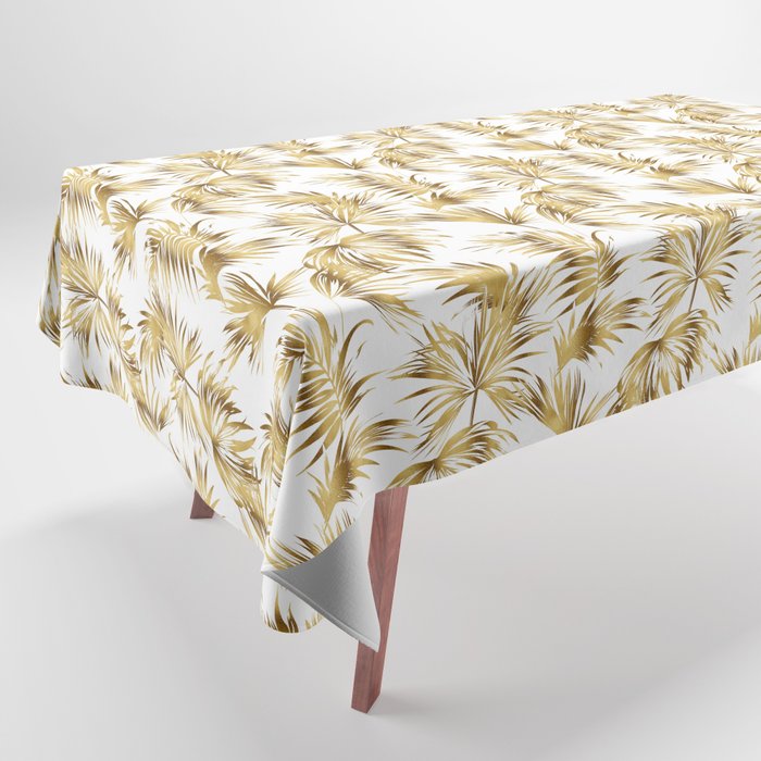 Golden palms Tablecloth Gallery Image 1