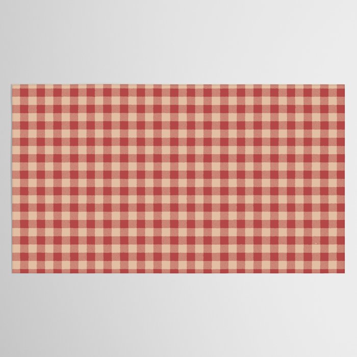 Amberlight Baked Apple Gingham - Cozy Heirloom Tablecloth Gallery Image 2