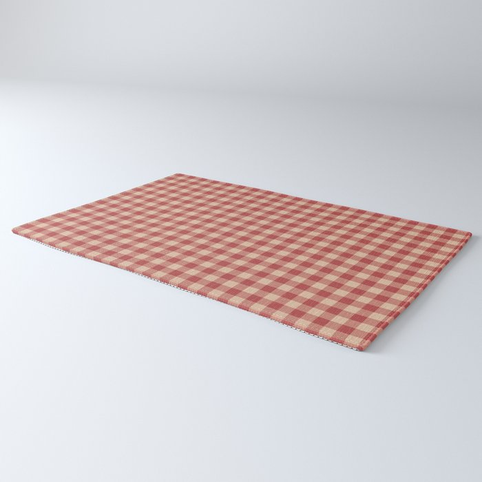 Amberlight Baked Apple Gingham - Cozy Heirloom Rug Gallery Image 3