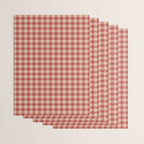 Amberlight Baked Apple Gingham - Cozy Heirloom Wrapping Paper Gallery Image 3