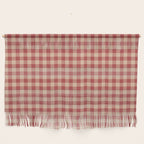 Amberlight Baked Apple Gingham - Cozy Heirloom Wall Hanging Gallery Image 1