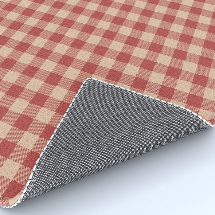 Amberlight Baked Apple Gingham - Cozy Heirloom Rug Gallery Image 4
