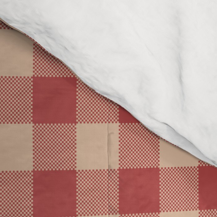 Amberlight Baked Apple Gingham - Cozy Heirloom Comforter Gallery Image 4