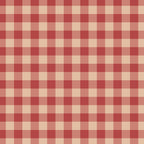 Amberlight Baked Apple Gingham - Cozy Heirloom Coffee Mug Gallery Image 2