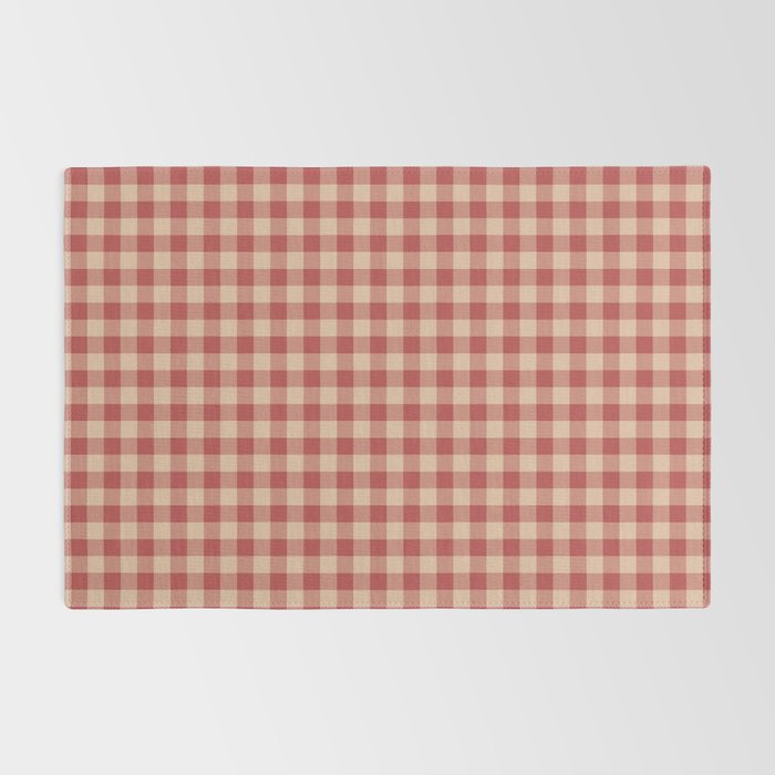 Amberlight Baked Apple Gingham - Cozy Heirloom Rug Gallery Image 2
