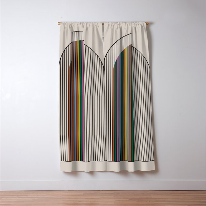 Abstract Arch III Window Curtain Gallery Image 3