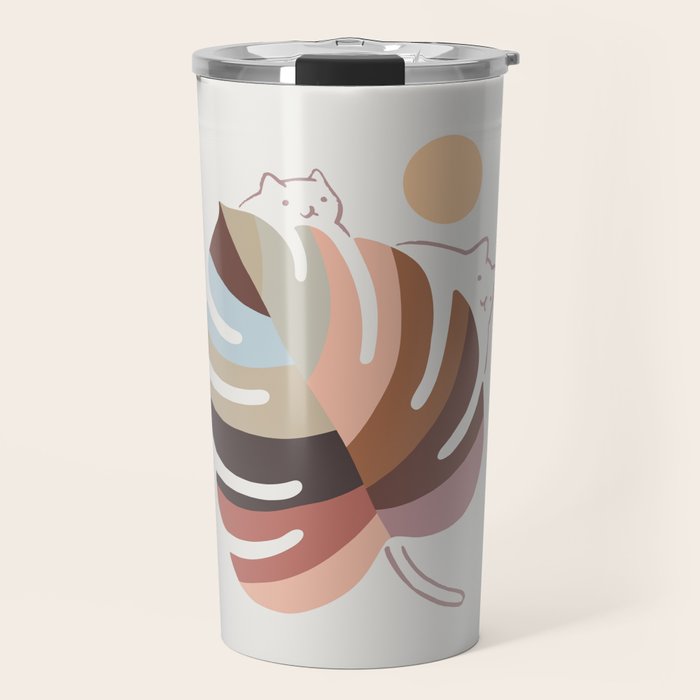Cat Landscape 76 Travel Mug Gallery Image 1
