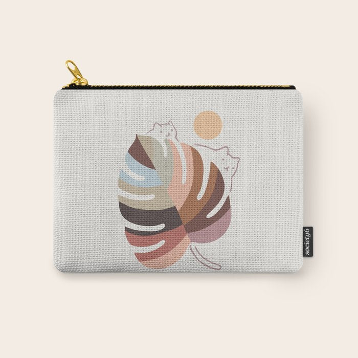 Cat Landscape 76 Carry All Pouch Gallery Image 1