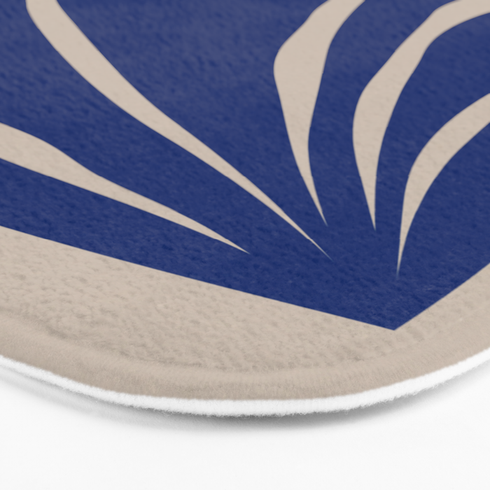 Six Leaf Plant - 2/3 Bath Mat Gallery Image 3
