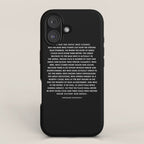The Man in the Arena - Theodore Roosevelt iPhone Case Gallery Image 1
