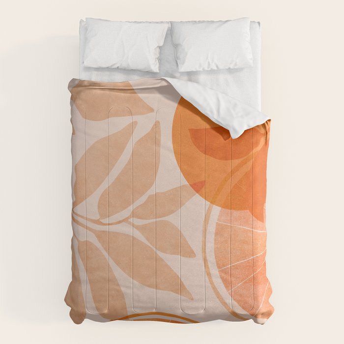 Sweet Orange Citrus Collage Comforter Gallery Image 6