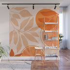 Sweet Orange Citrus Collage Wall Mural Gallery Image 1
