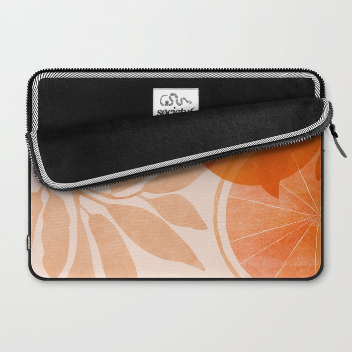 Sweet Orange Citrus Collage Laptop Sleeve Gallery Image 2