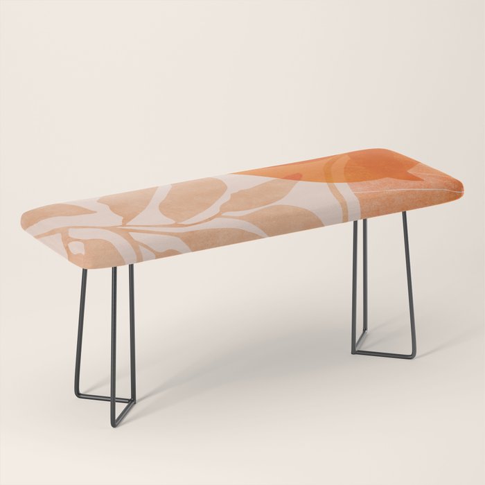 Sweet Orange Citrus Collage Bench Gallery Image 1
