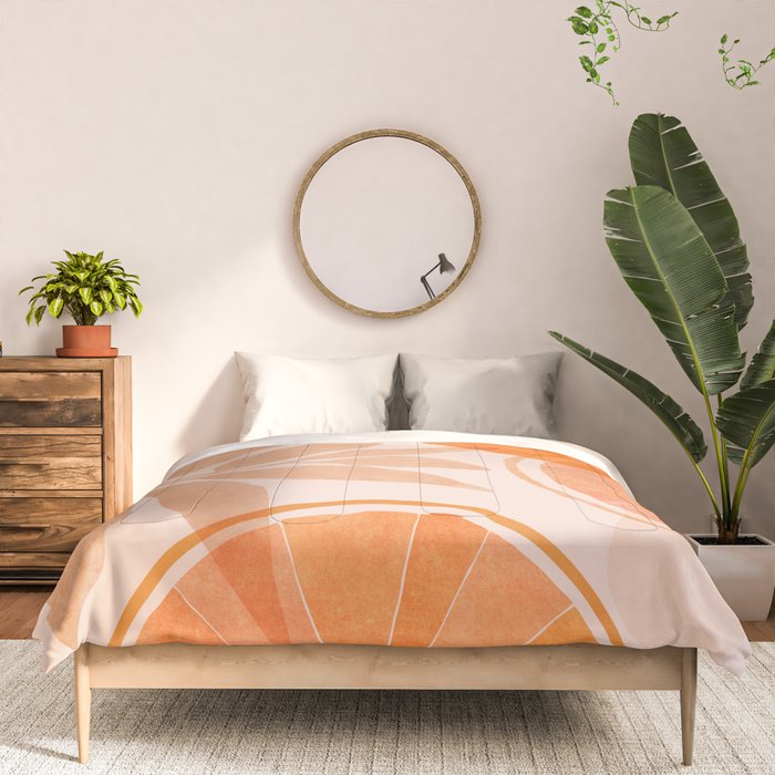 Sweet Orange Citrus Collage Comforter Gallery Image 3