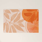 Sweet Orange Citrus Collage Welcome Mat Gallery Image 1