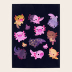 Happy axolotl - dark Poster Gallery Image 4