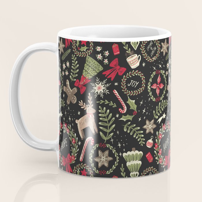 Magical Christmas - Black Coffee Mug Gallery Image 3