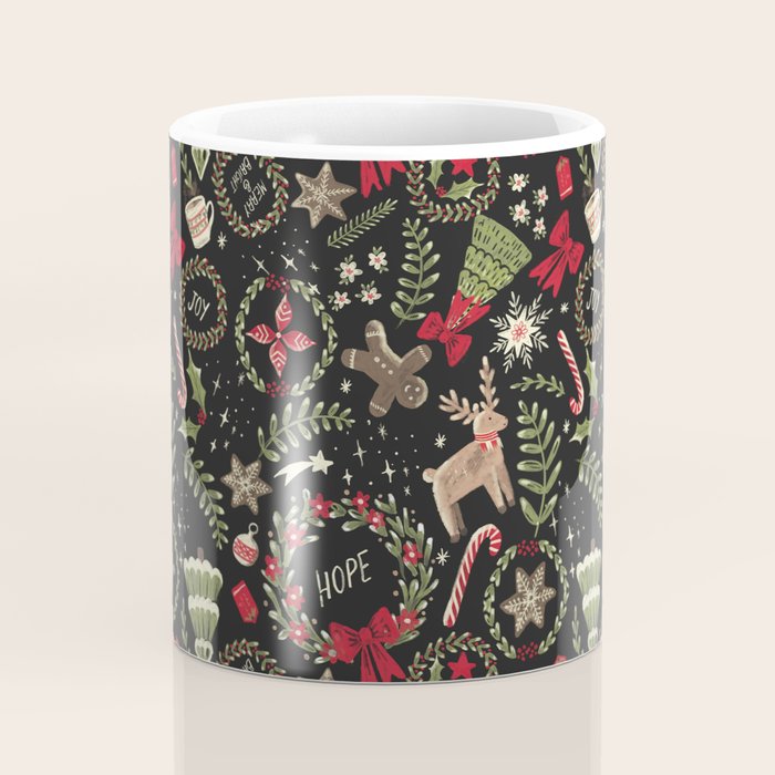 Magical Christmas - Black Coffee Mug Gallery Image 4
