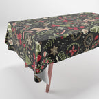 Magical Christmas - Black Tablecloth Gallery Image 1