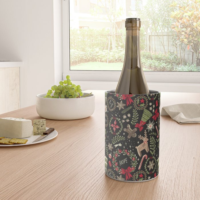 Magical Christmas - Black Wine Chiller Gallery Image 4