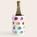 Jewel Snail - pastel Wine Chiller Gallery Image 2